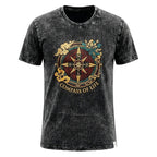 Compass of Life T-Shirt in Charcoal – Large