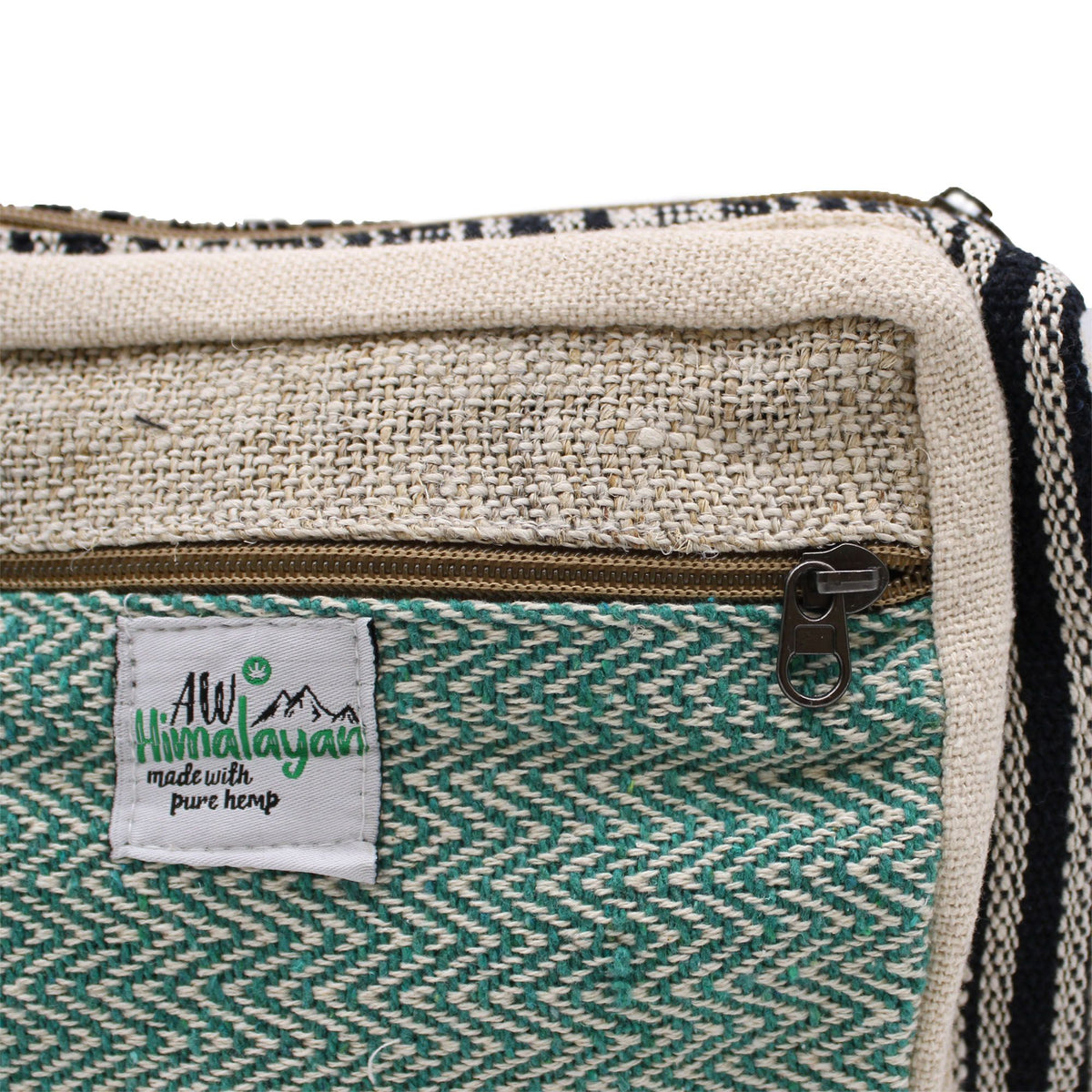 Hemp and Cotton Messenger Bag