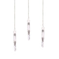 Three-Piece Rock Quartz Pendulum Set