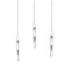 Three-Piece Rock Quartz Pendulum Set