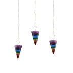 Seven-Slice Chakra Style Pendulum