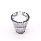 Flip Glass Dinner Candle & Tealight Holders – Midnight Grey