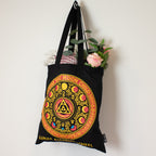 Black Luna Alchemy Wheel Classic Tote Bag