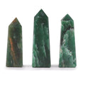 Indian Jade Gemstone Obelisk Point – Approx. 5cm