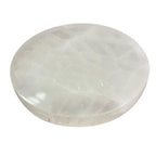 Plain Selenite Charging Plate – 10cm