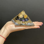 Midnight Reiki Orgonite Pyramid – 70mm