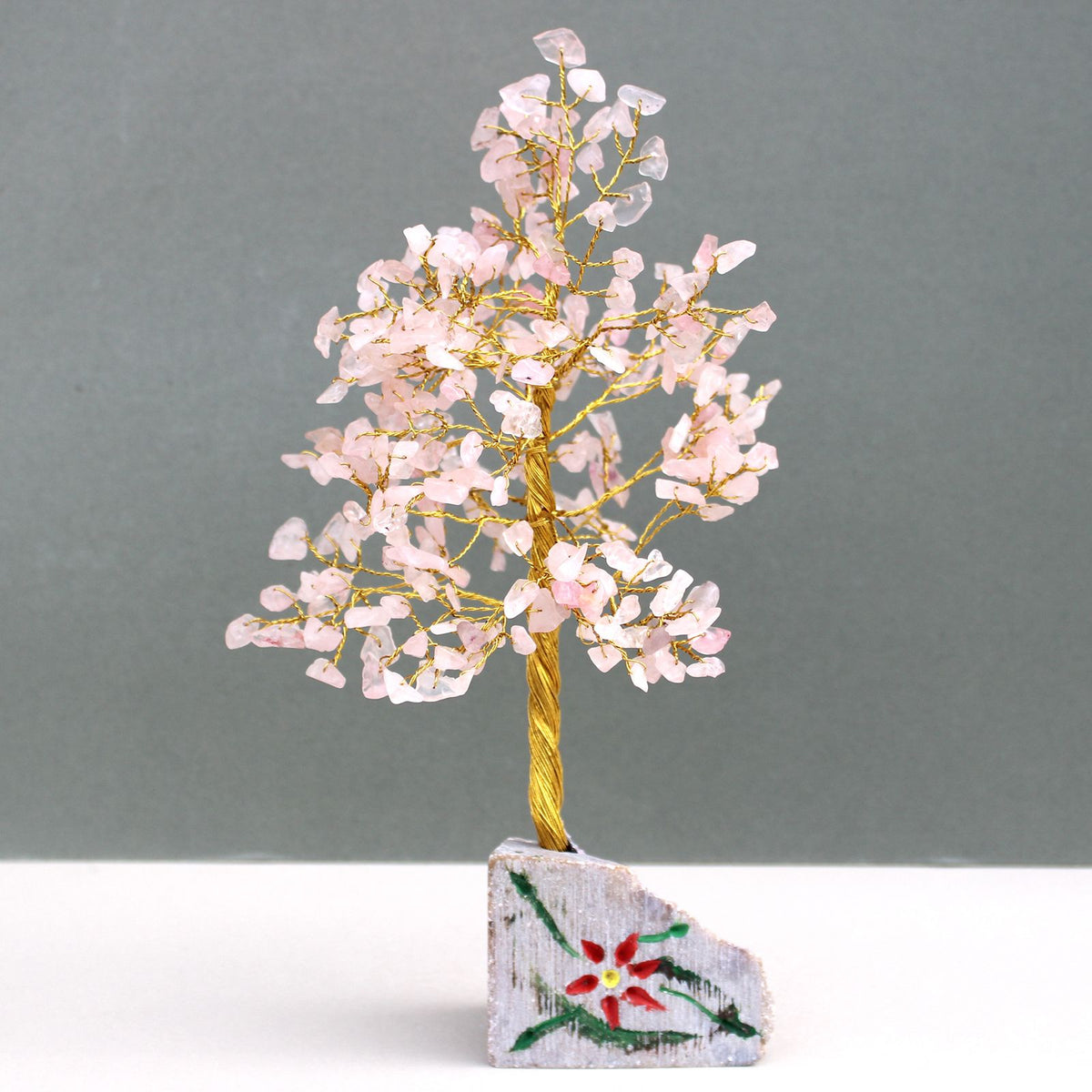 Rose Quartz Gemstone Tree – 320 Stones