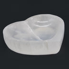 Selenite Heart Bowl – 15cm