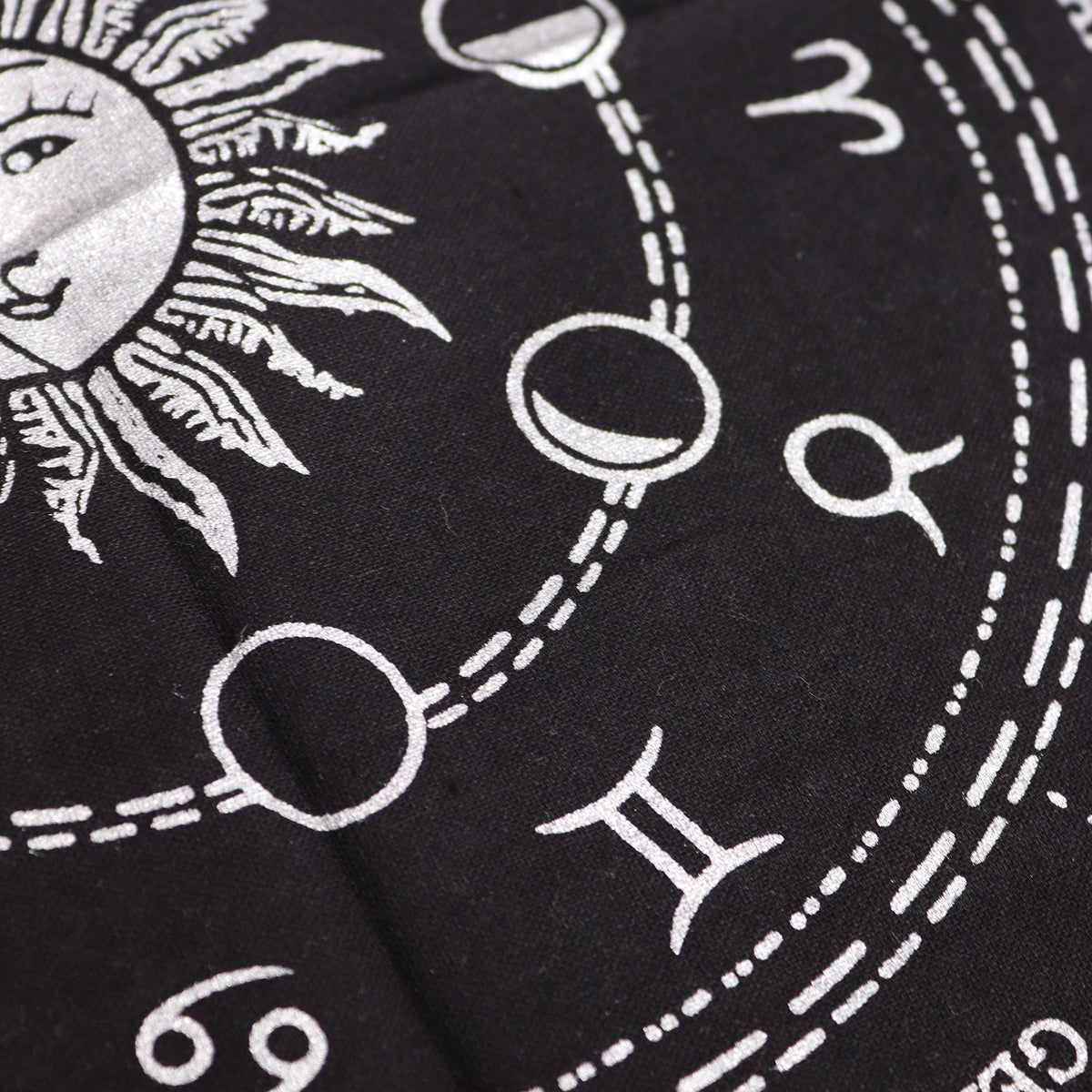 Fringed Horoscope Altar Cloth