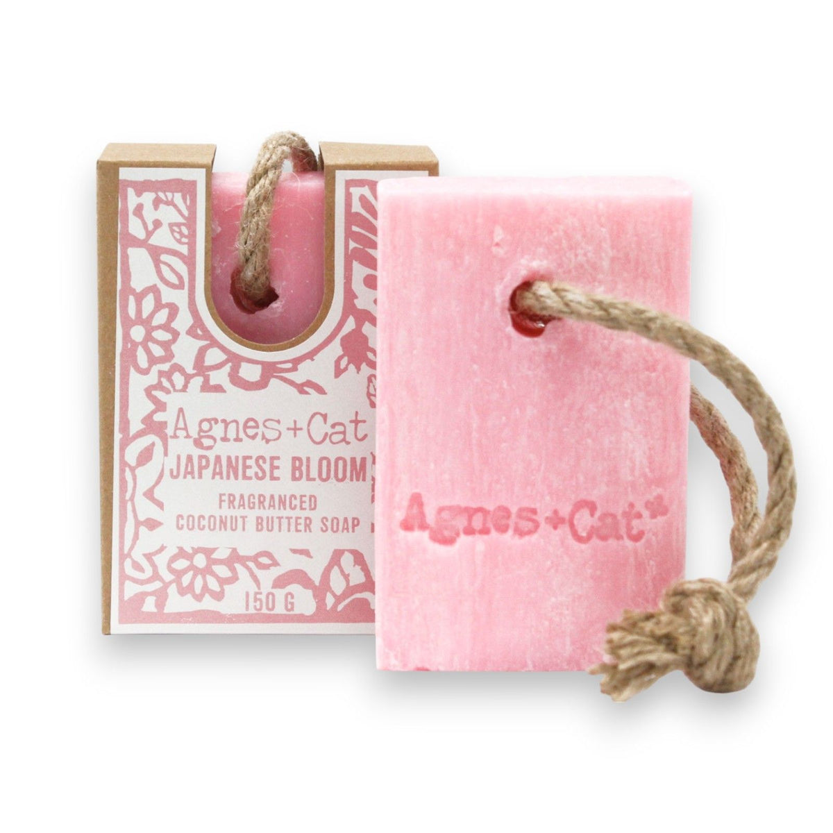 Cat-Shaped Soap on a Rope – Japanese Bloom