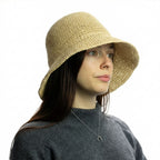 Natural Floppy Straw Sun Hat
