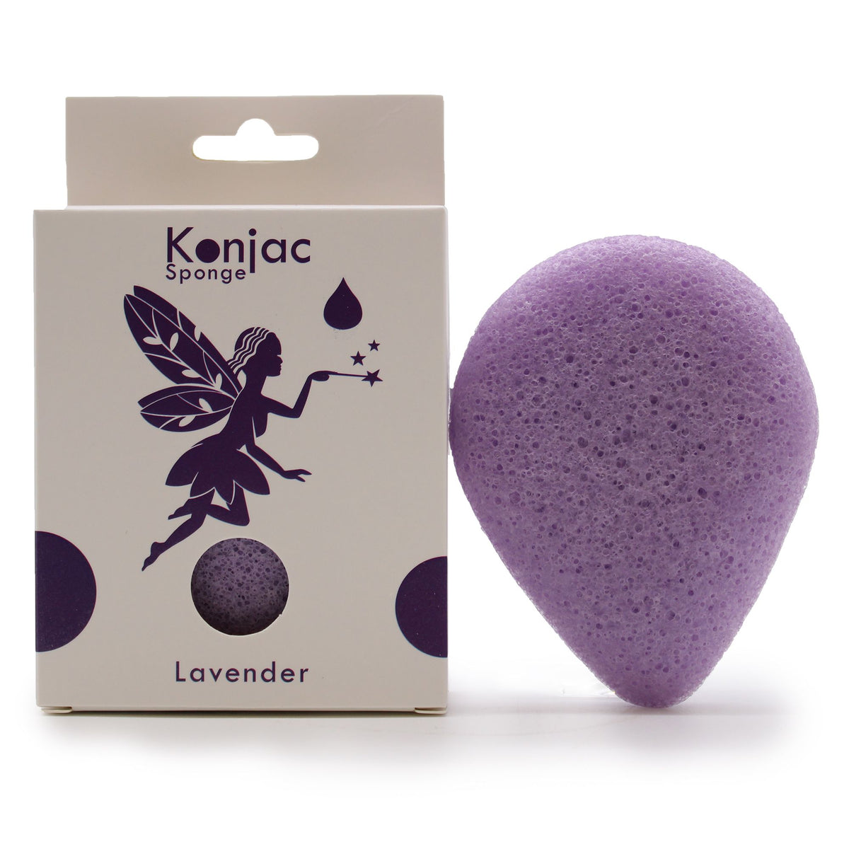 Lavender Konjac Facial Sponge