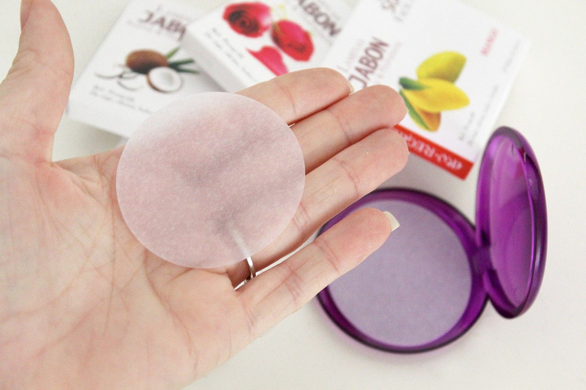 Rose Pocket Paper Soaps