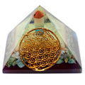 Flower of Life Orgonite Pyramid – 70mm