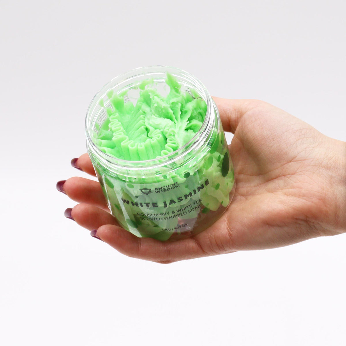Gooseberry & White Tea Whipped Soap – 120g