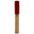Wooden Singing Bowl Striker with Velvet Finish