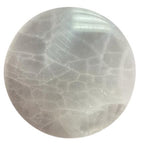 Plain Selenite Charging Plate – 10cm