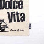 La Dolce Vita Natural Tote Bag
