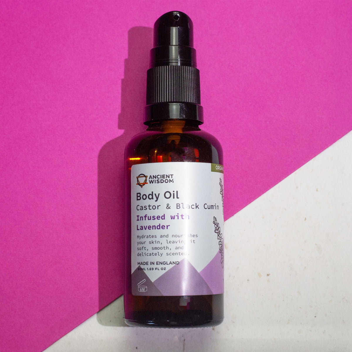 Organic Lavender Body Oil – 50ml