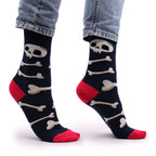 Skulls and Bones Bamboo Socks – Size 36–40