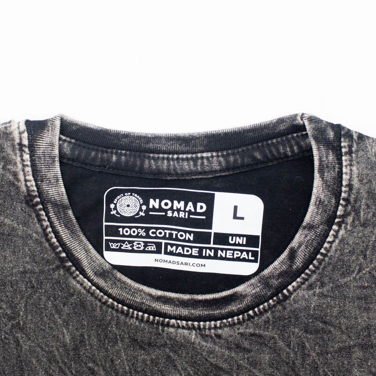 Compass of Life T-Shirt in Charcoal – Large