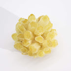 Yellow Ghost Quartz Cluster – Approx. 250–300g