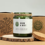 Moss Mist Woodwick Soy Candle