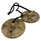 Tibetan Tingsha Bells with Five Buddha Design