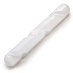 Spiral Selenite Wand with Rounded Ends – 16cm