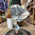 High Cross Himalayan Print Yoga Trousers – Grey