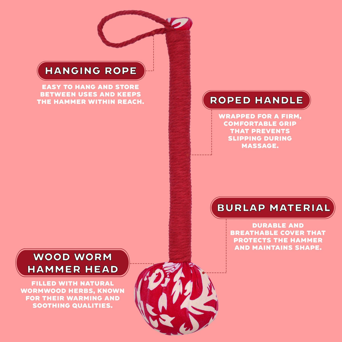 Wormwood Massage Hammer