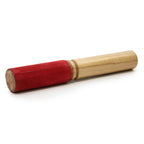 Wooden Singing Bowl Striker with Velvet Finish