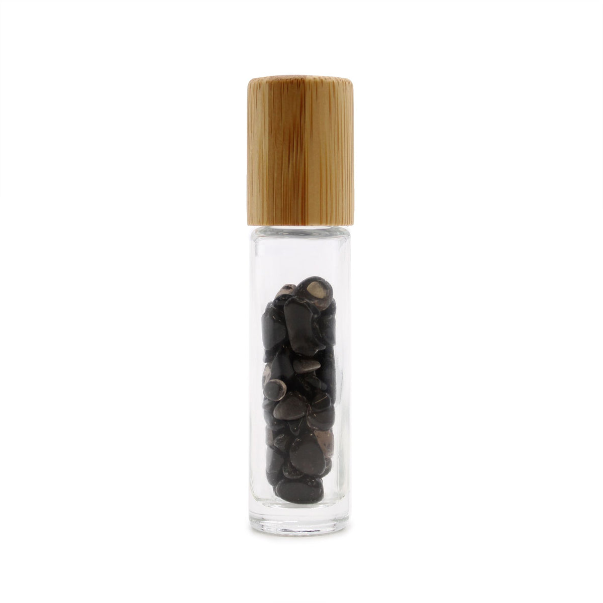 Black Tourmaline Gemstone Roller Bottle – 5ml