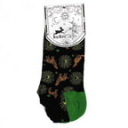 Moonlight Wolves Bamboo Trainer Socks – UK 36–40