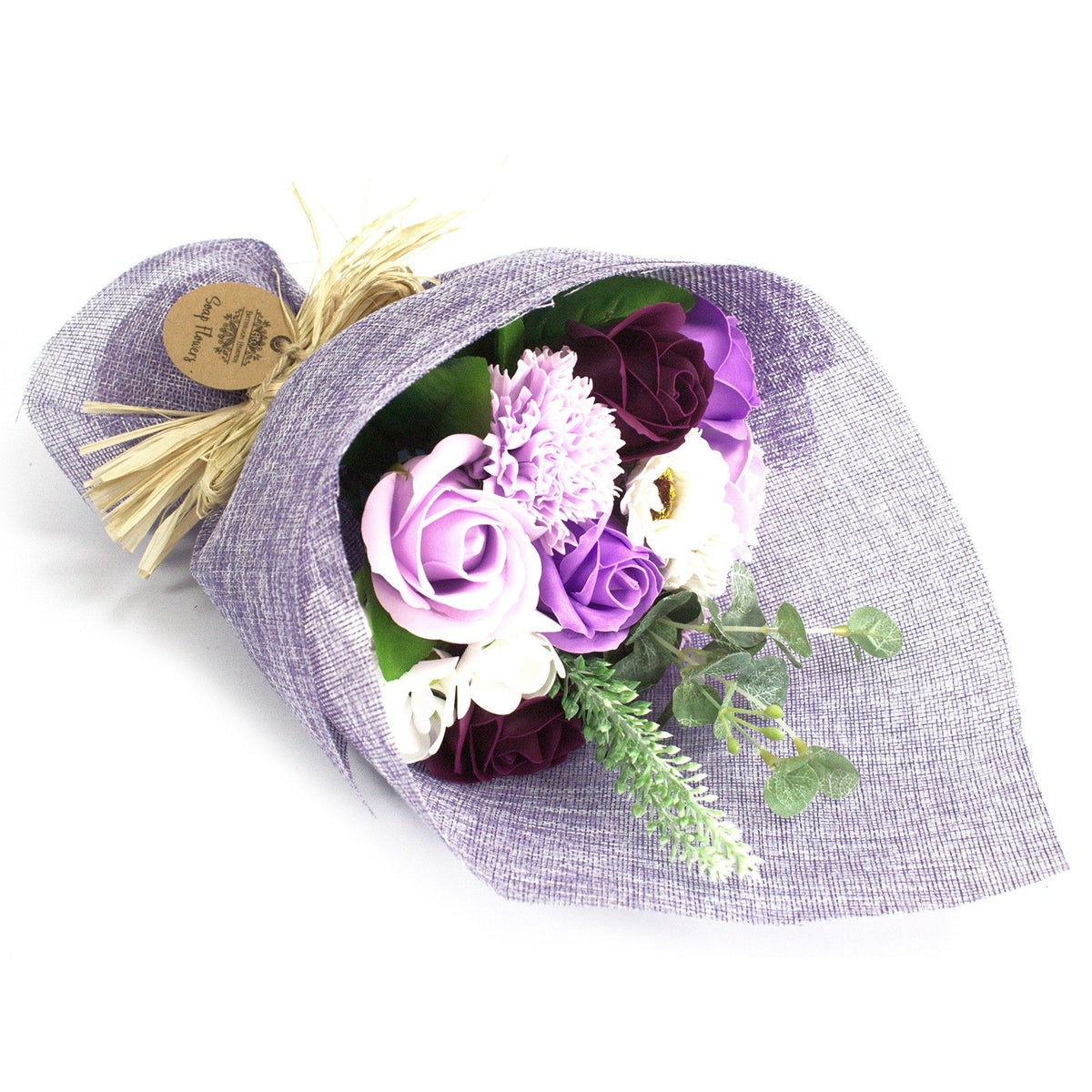 Purple Soap Flower Bouquet