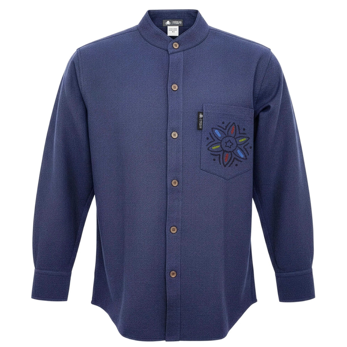 Nomad Sari Kathmandu Shirt – Indigo, XXL