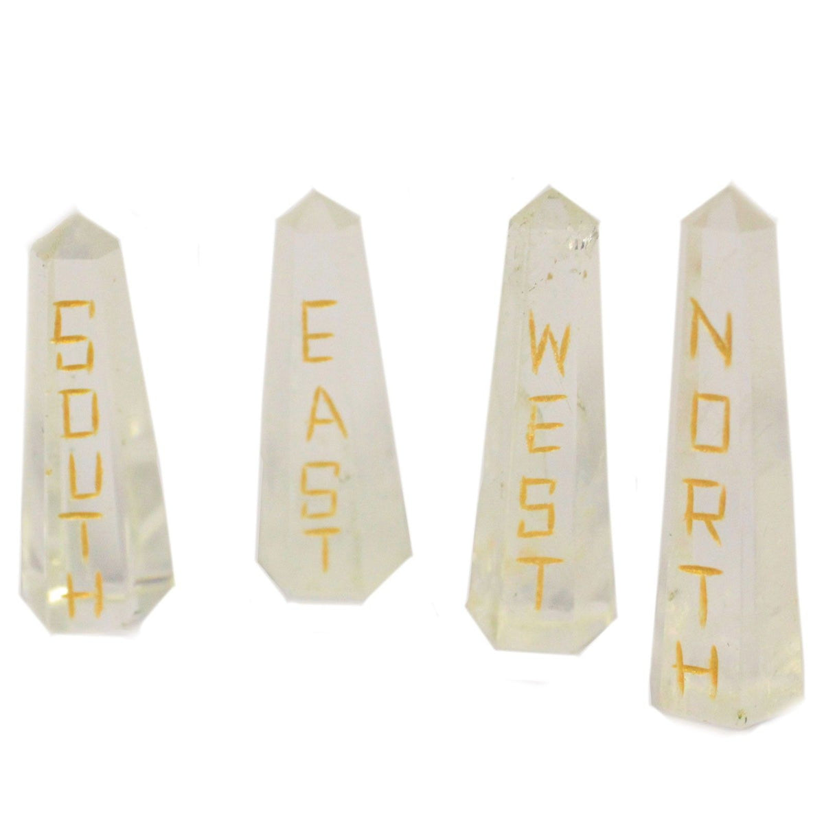 Quartz Points of the Compass Stone Set