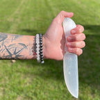 Classic Selenite Ritual Knife