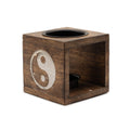 Yin Yang Mango Wood Oil Burner