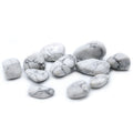 White Howlite Large Tumble Stones – Pack of 24