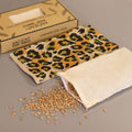 Lavender Eye Pillow with Gift Box – Night Leopard
