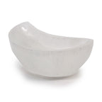 Selenite Moon Bowl – 10cm