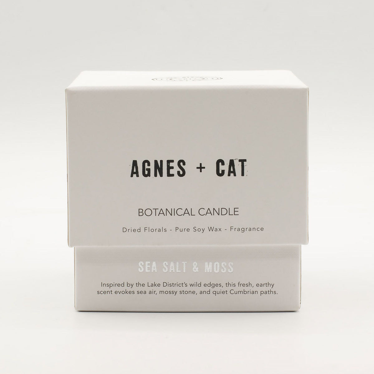 Agnes + Cat Seasalt Moss Botanical Soy Wax Candle
