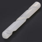 Spiral Selenite Wand with Rounded Ends – 16cm