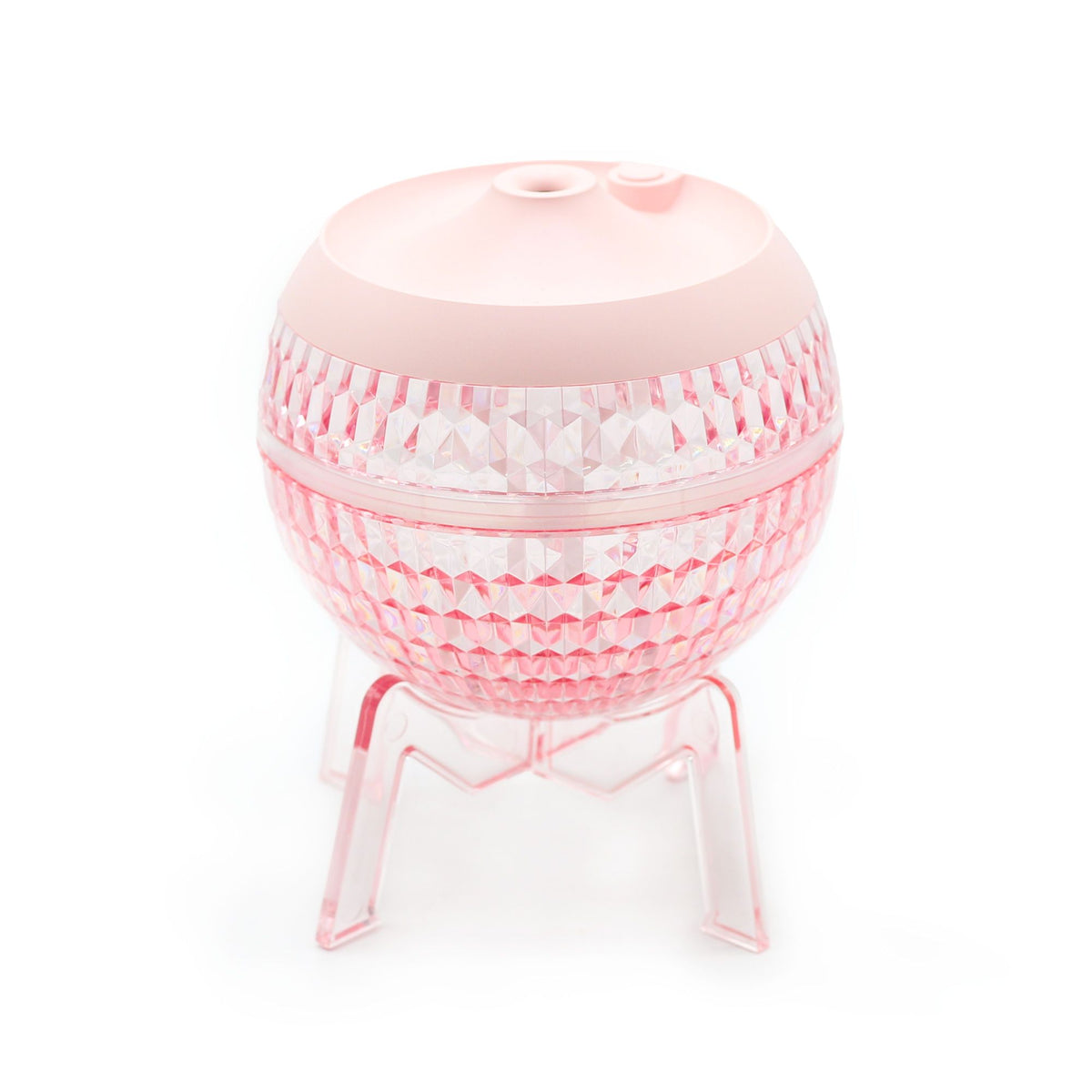 Pink USB Planet Humidifier with Colour-Changing Light