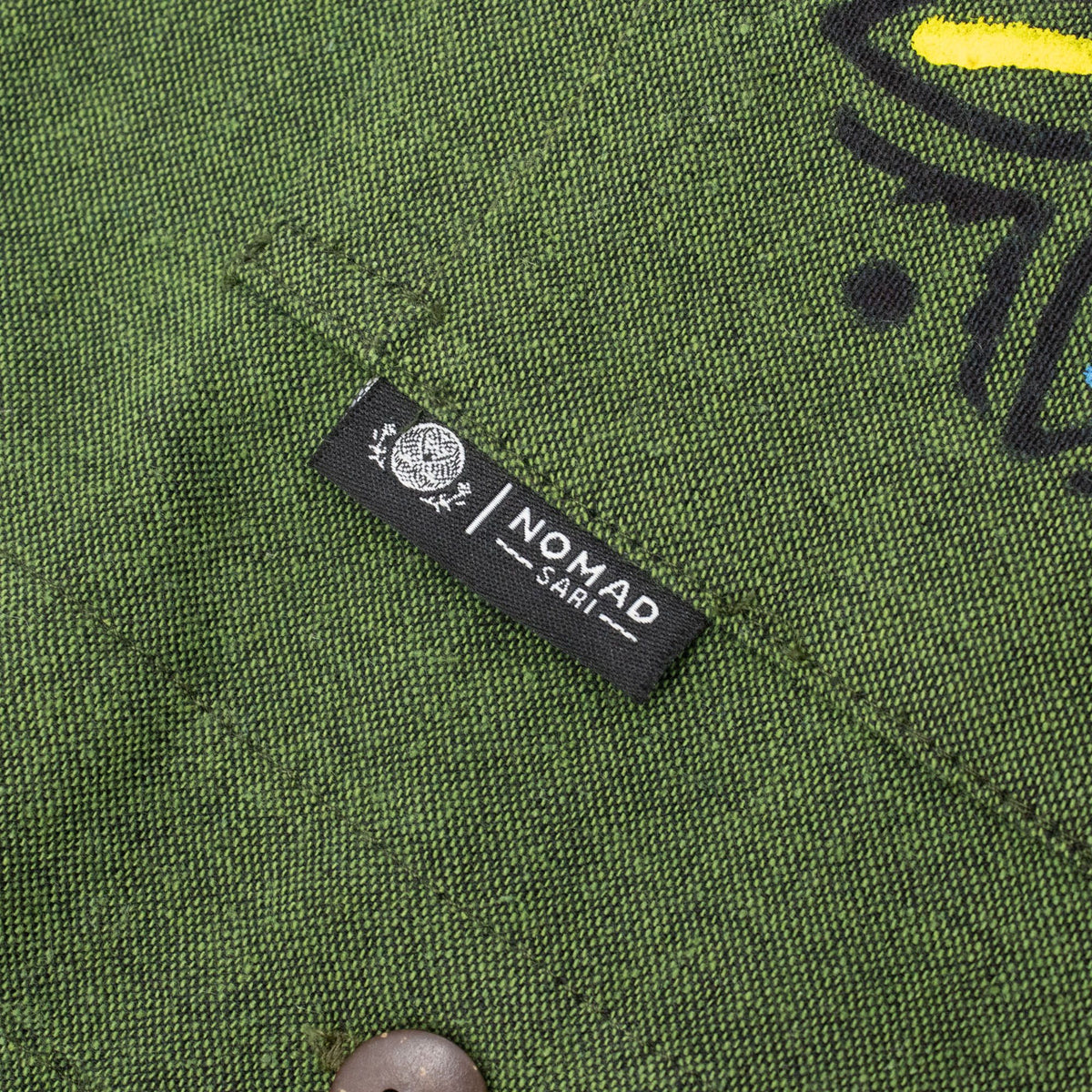 Nomad Sari Kathmandu Shirt – Forest Green, Medium
