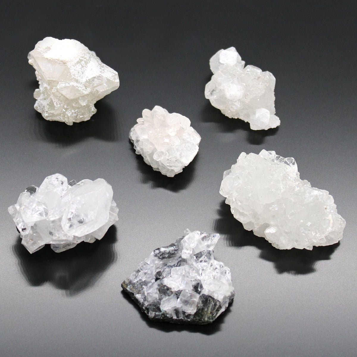 White Apophyllite Cluster – 20–30mm
