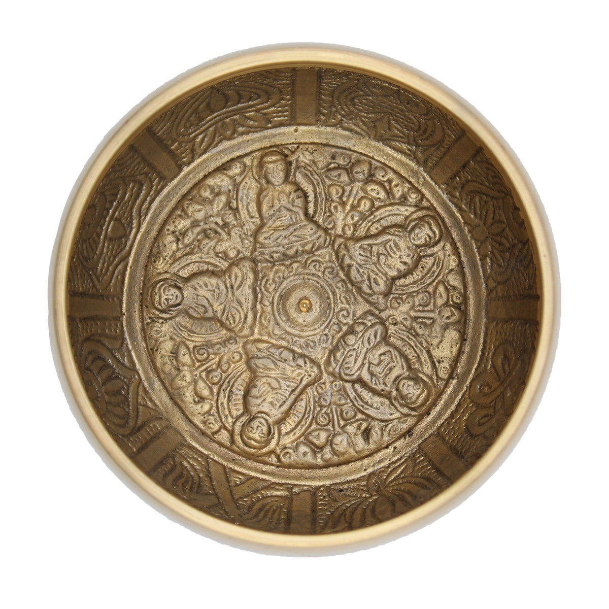 Large Five Buddha Singing Bowl
