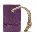 Agnes Cat Soap on a Rope with Pressed Peonies