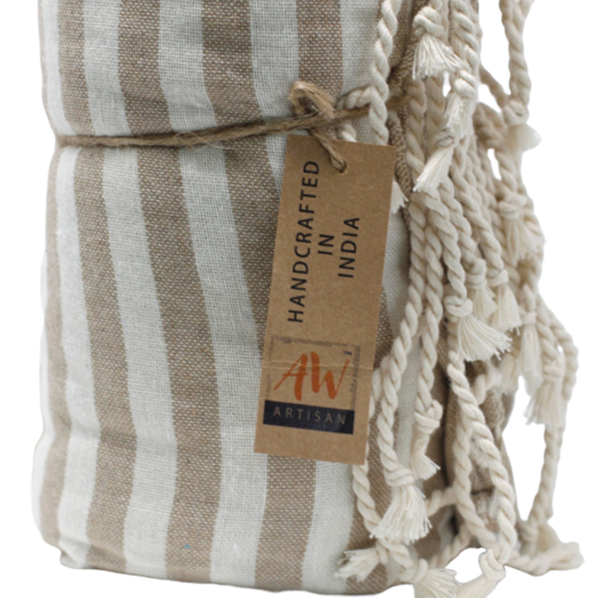 Warm Sand Cotton Pareo Towel – 100 × 180cm